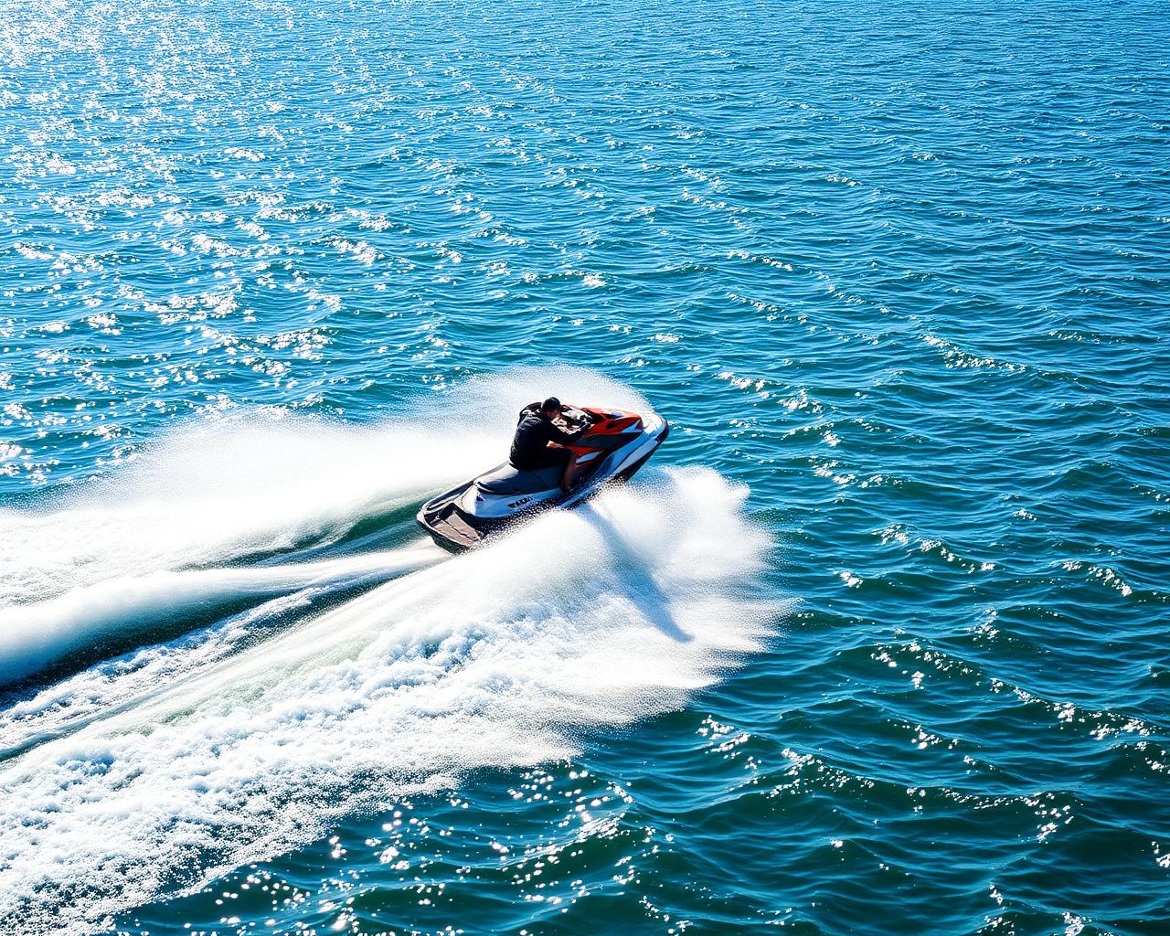 Wave runners at full send